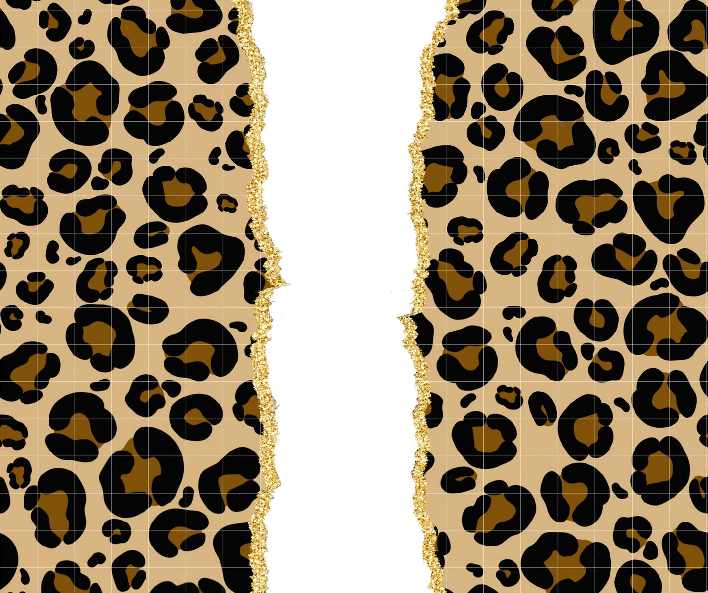 Leopard Seamless Add Your Own Text, Cheetah 20oz Sublimation Tumbler Design, Skinny Straight Tumbler, Animal Print, Digital Download PNG