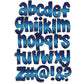 Ombre Navy Blue Glitter Alphabet Letters PNG Bundle, Alcohol Ink, Hand Drawn Doodle, Sublimation Alpha Set Designs PNG