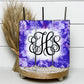 EDITABLE Cheetah Monogram 20oz Straight Tumbler Wrap Designs, Make Your Own Custom Peronalized Design, Easy Canva Tempalte