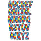 Autism Doodle Alphabet Letters PNG Bundle, Autistic Awareness, Autism Mom, Design Hand Drawn Doodle, Sublimation Alpha Set Designs PNG