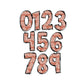Western Doodle letters, Hand Drawn Doodle Alpha Bundle Patterned Numbers & Alphabet Doodle Set Sublimation Font PNG