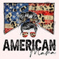 USA American Mama Sublimation Design, Country Mama, Western Sublimation Designs, Instant Download, Mom Bun, Messy Bun PNG, MOCKUPS included!