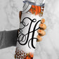 EDITABLE Thanksgiving Monogram 20oz Straight Tumbler Wrap Designs, Make Your Own Custom Peronalized Design, Easy Canva Tempalte