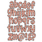 Western Doodle letters, Hand Drawn Doodle Alpha Bundle Patterned Numbers & Alphabet Doodle Set Sublimation Font PNG