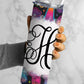 EDITABLE Psychedelic Monogram 20oz Straight Tumbler Wrap Designs, Make Your Own Custom Peronalized Design, Mushroom Easy Canva Tempalte
