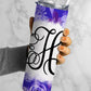 EDITABLE Cheetah Monogram 20oz Straight Tumbler Wrap Designs, Make Your Own Custom Peronalized Design, Easy Canva Tempalte