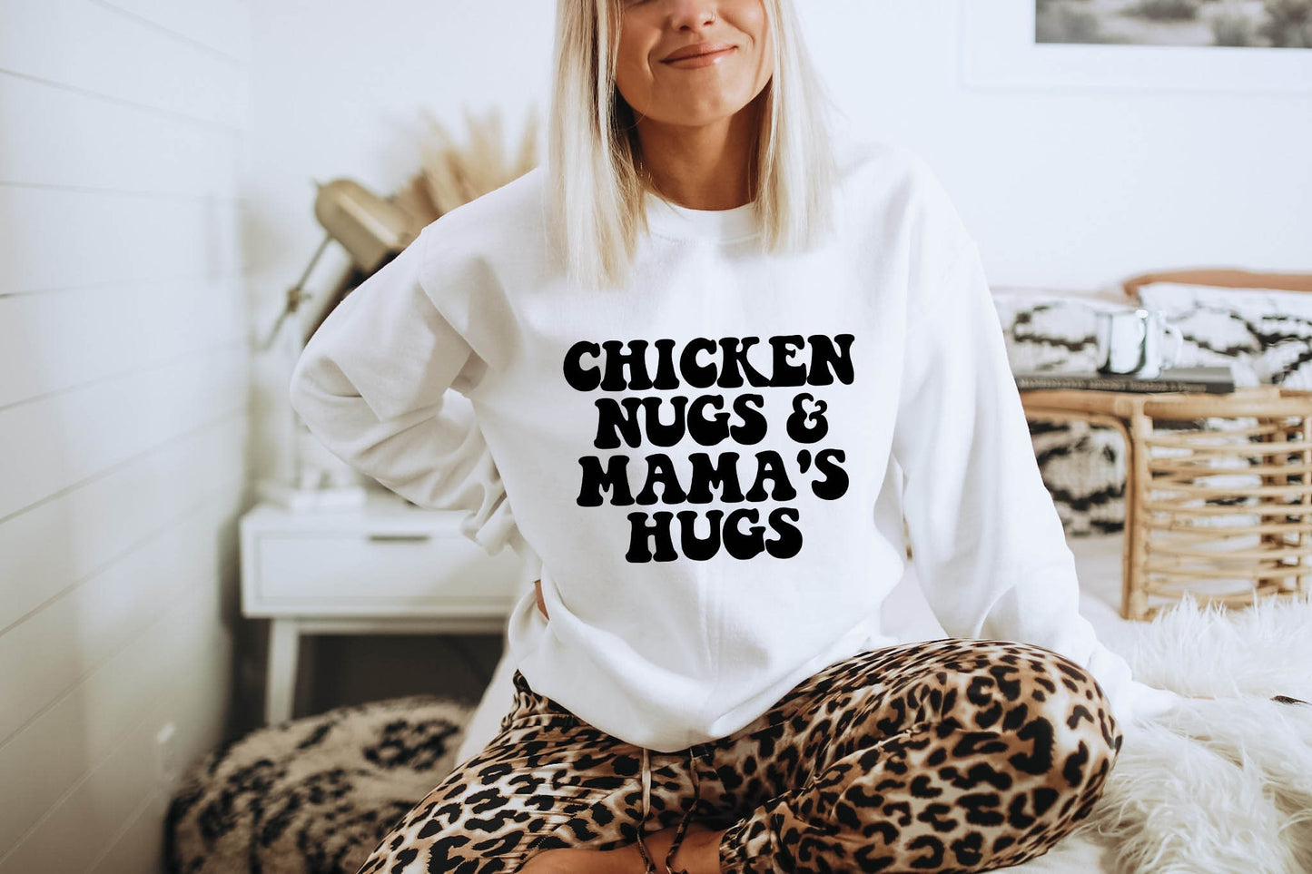 Chicken nugs & mama hugs SVG, boss babe svg, svgs for cricut, Cut files, Mothers day svg, Mama SVG, Hilarious svg, sarcasm svg,