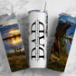 50+ Dad Split Seamless Mega Bundle, 20oz Sublimation Tumbler Design Bundle, Straight Tumbler, Fathers Day, Canva Add Your Own Name PNG