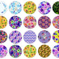 200+ Floral Car Coaster Bundle, Watercolor Flowers Design, Car Cup Holder, Car Freshener Round Sublimation Designs, Car Coaster Template PNG