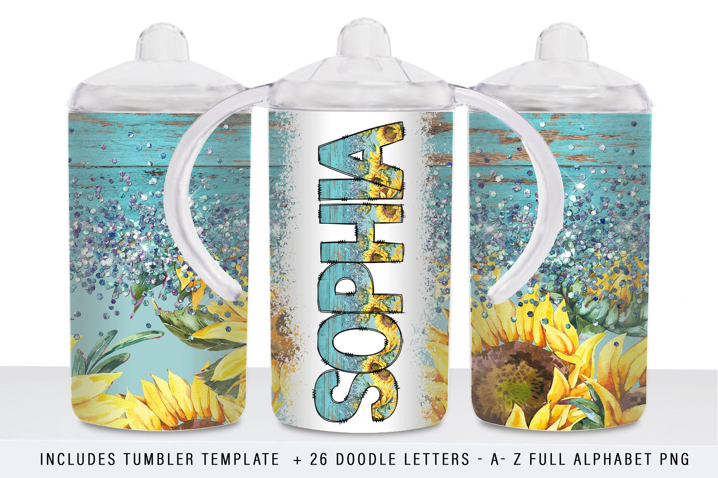 Entire Sippy & Doodle Letter Collection