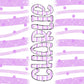 15oz Tumbler Wrap with Matching Doodle Letters, Hand drawn Alphabet, Kids Tumbler Sublimation PNG - Pattern 145