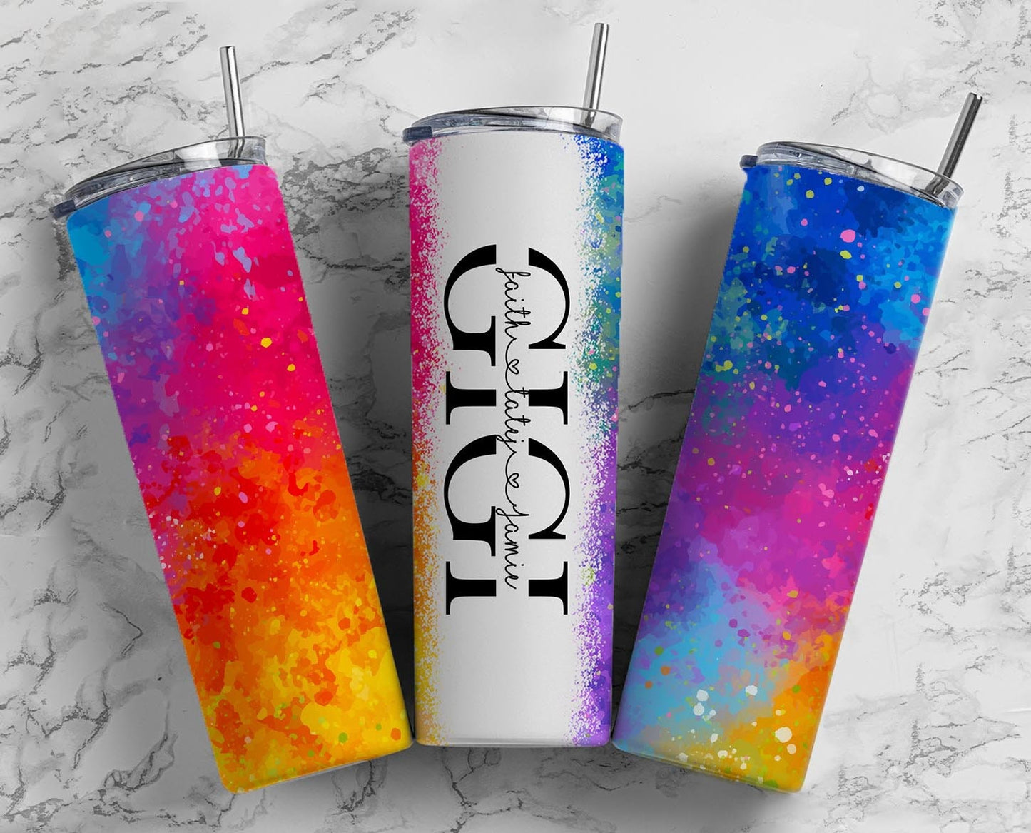 50+ GIGI Split Seamless Mega Bundle, 20oz Sublimation Tumbler Design Bundle, Skinny Straight Tumbler, Gigi Tumbler, Add Your Own Name PNG