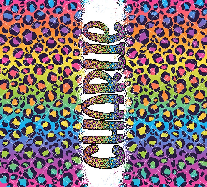 20oz Tumbler Wrap with Matching Doodle Letter Alphabet PNG DESIGN 65