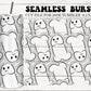 Penis Burst SVG Template, Funny Adult 18+ Kawaii Seamless Burst Template, Peekaboo Designs, Scratch Tape, Glitter Tumbler Designs PNG DXF