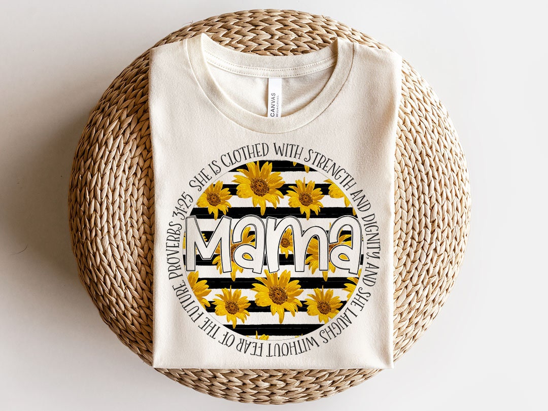 Sunflower Mama Sublimation Design, Mockups Included, Mothers Day Sublimate Design, Floral Flowers, Mom Quote Sublimation, Mom PNG