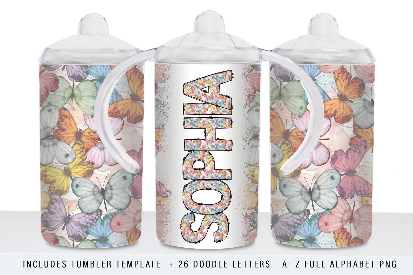 Entire Sippy & Doodle Letter Collection