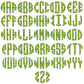 Witch Sisters Doodle Monogram Letters with Clip Art PNG, Halloween Clipart Sublimation 20oz Tumbler Design, Add Your Own Initials Customize