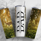 50+ Dad Split Seamless Mega Bundle, 20oz Sublimation Tumbler Design Bundle, Straight Tumbler, Fathers Day, Canva Add Your Own Name PNG