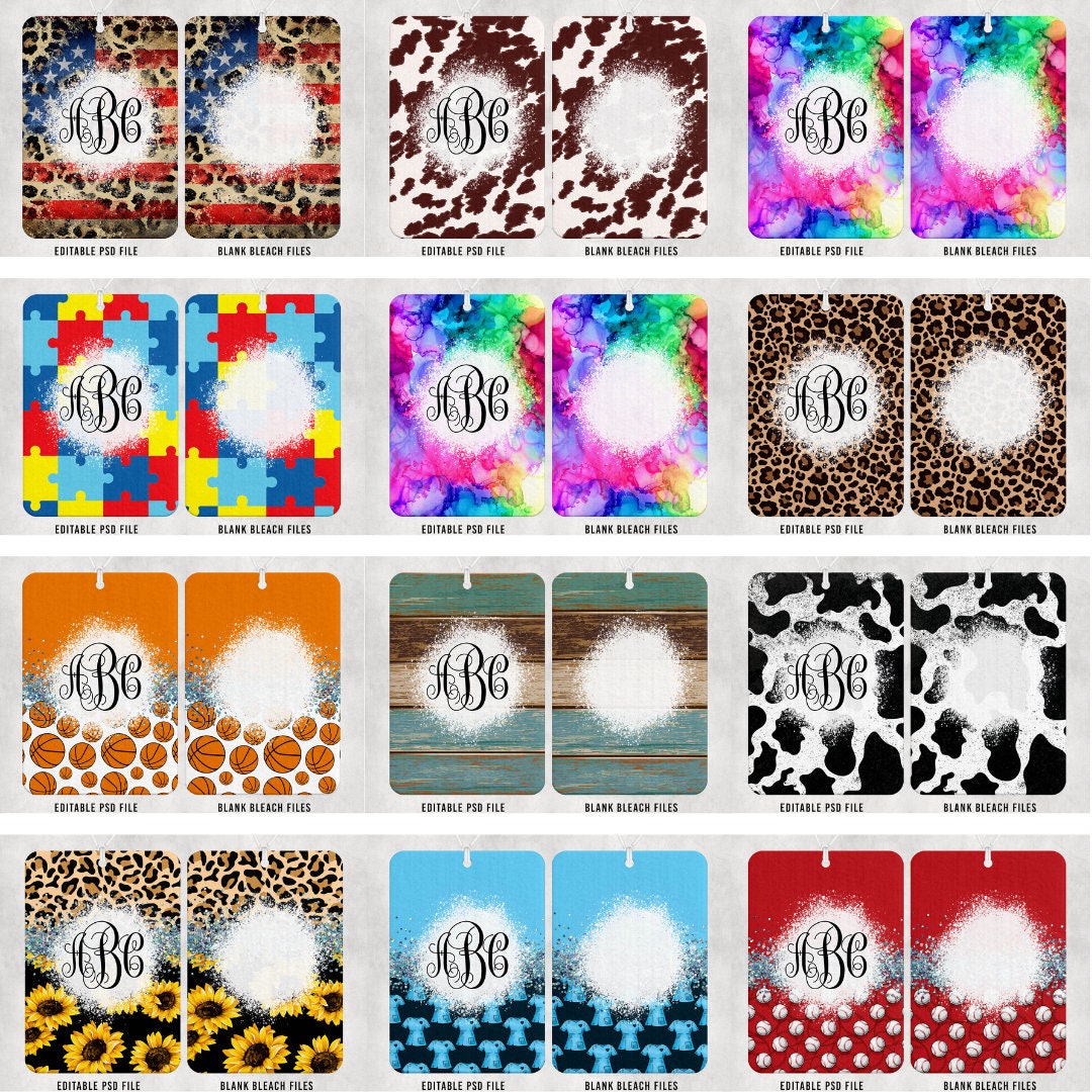 200+ Air Freshener & with Editable PSD Monograms, Car Sublimation, Dropbox Drive, Sublimation Designs, Air Freshener Designs, Commercial Use